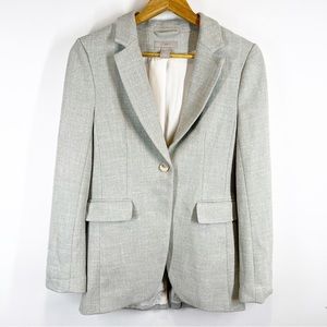 H&M Light Green Blazer Jacket